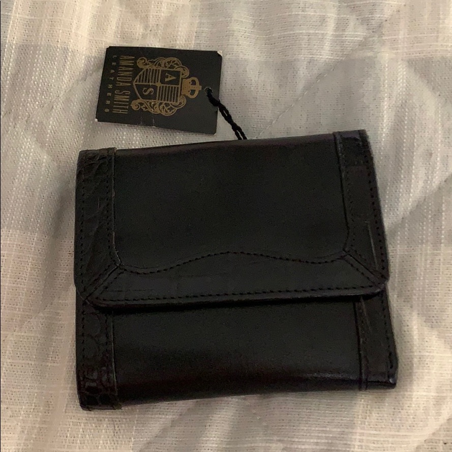 Amanda Smith Black Leather Brand New